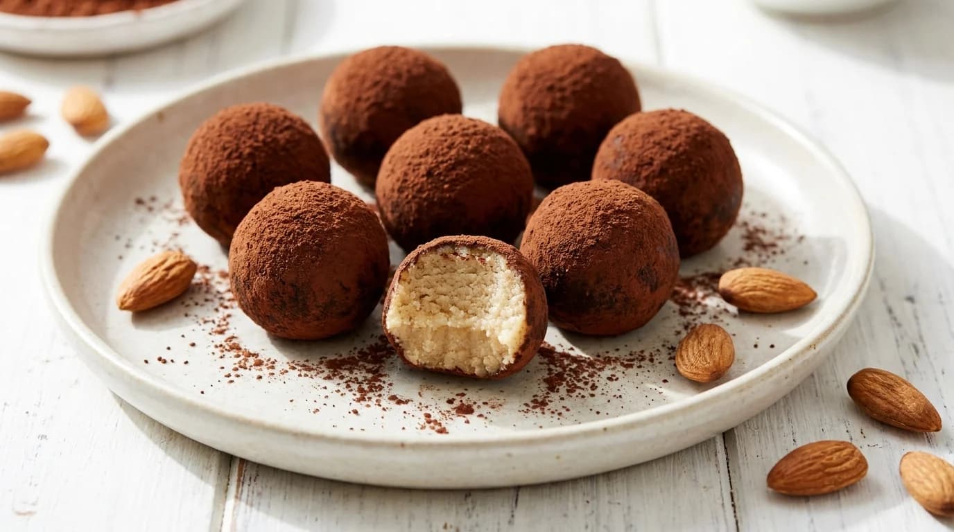 Mandel-Marzipan-Kugeln