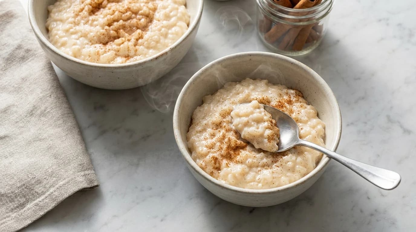 Protein-Milchreis mit Zimt
