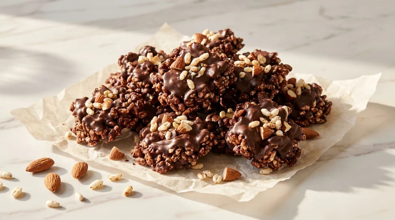 Schoko-Crossies mit Protein
