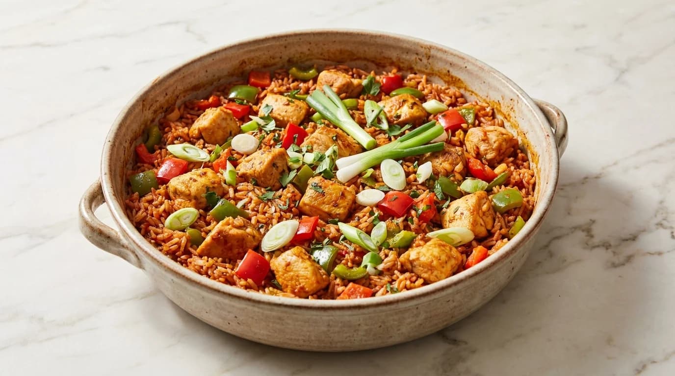 Hähnchen-Jambalaya