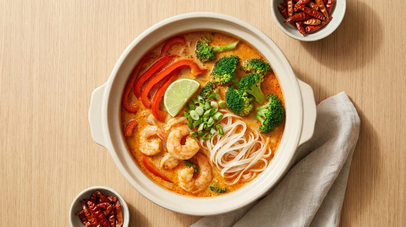 Thai-Garnelen-Curry