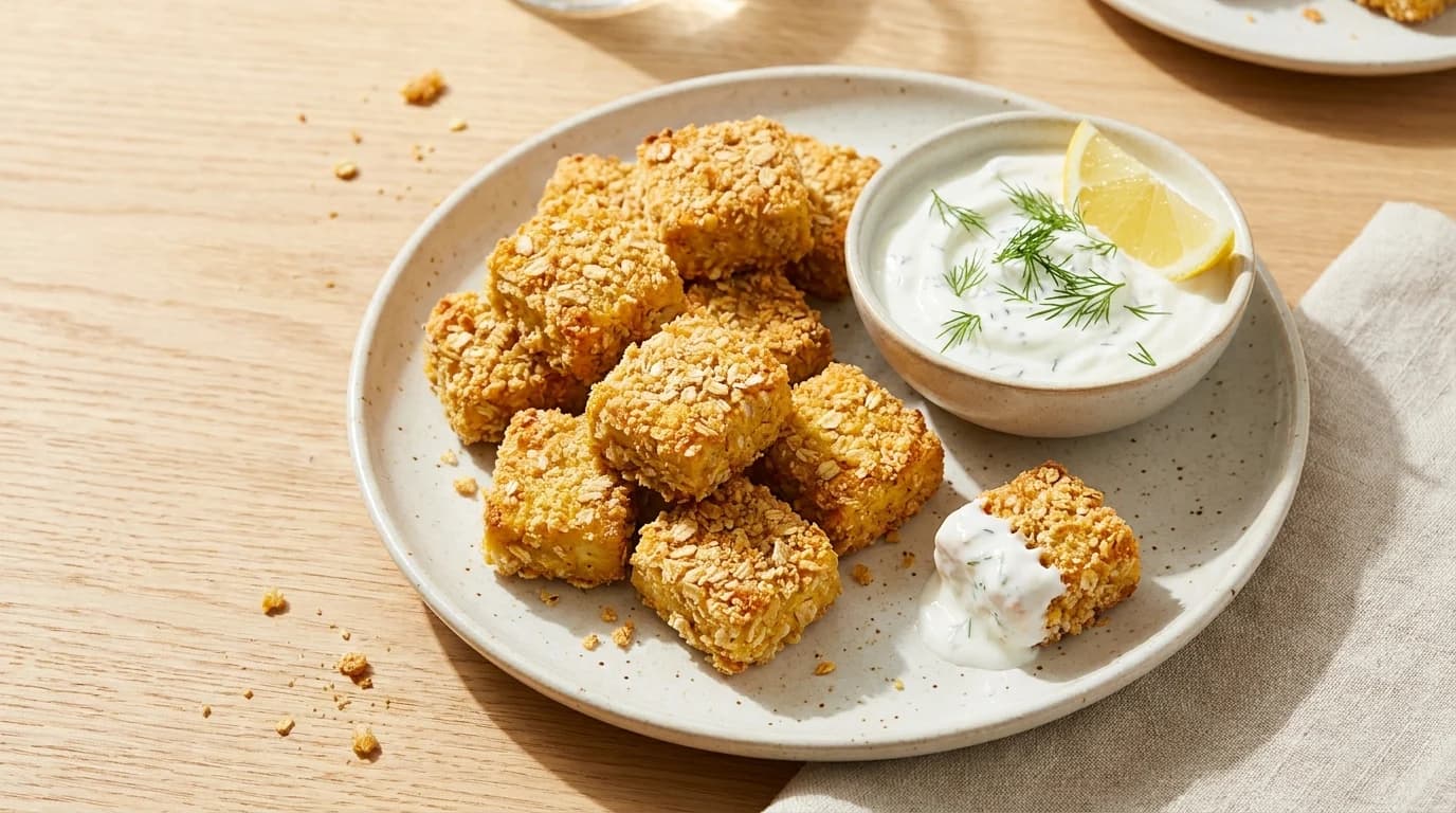 Ofen-Tofu-Nuggets