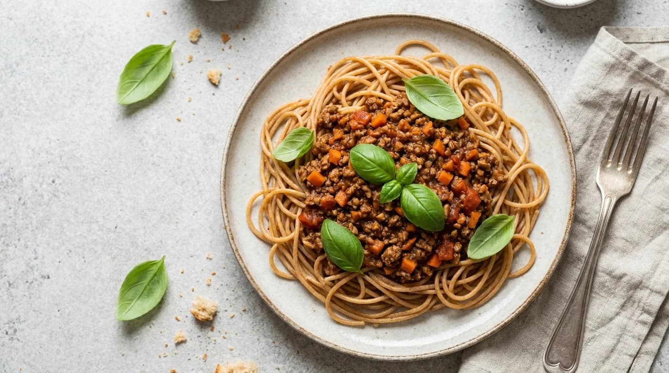 Sojahack-Bolognese