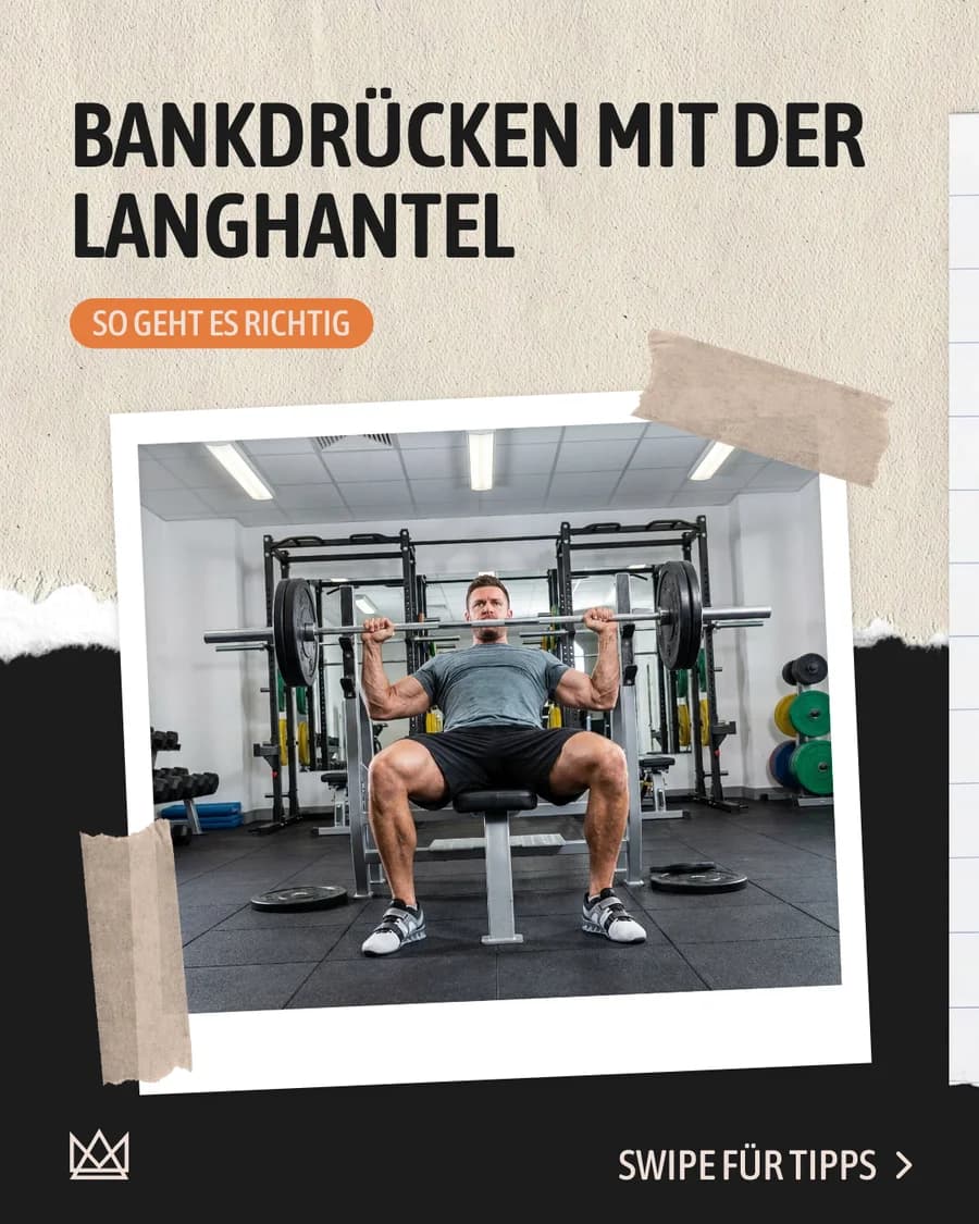 Beitrag Form-Tipp: Bankdrücken mit der Langhantel