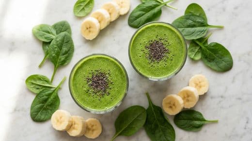 Grüner Protein-Smoothie