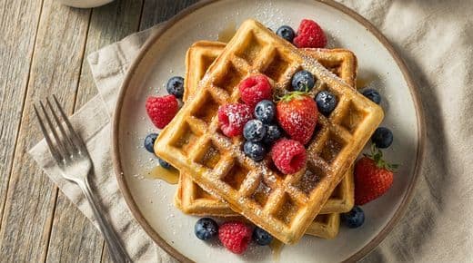Protein-Waffeln