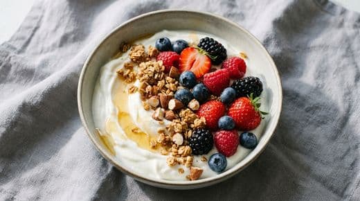 Skyr mit Beeren & Granola